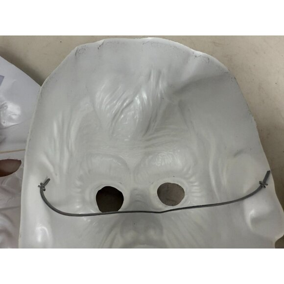 Lot of 2 Vintage Scary Halloween Dracula & Spiderman Mask Plastic elastic string - Picture 12 of 12